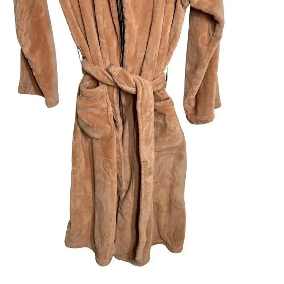 Victoria's Secret Women's Super Soft Logo Long Robe Size Medium Large - Picture 3 of 9